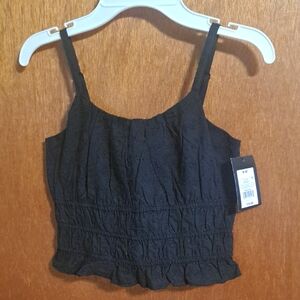 NWT Girl's Art Class Black Tank Top Size 8 (Medium)